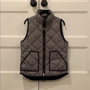 J Crew Herringbone Excursion Vest